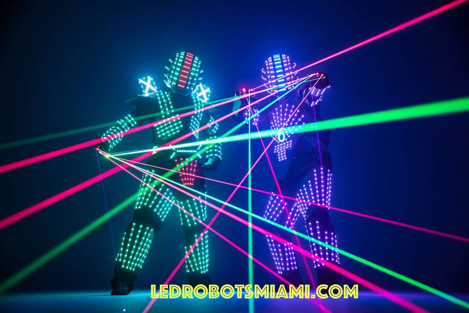 Led Robot Miami Hora Loca 20181220  10
