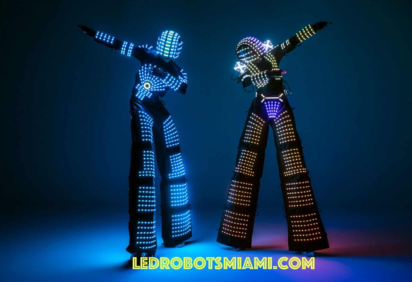 Led Robot Miami Hora Loca 20181220 