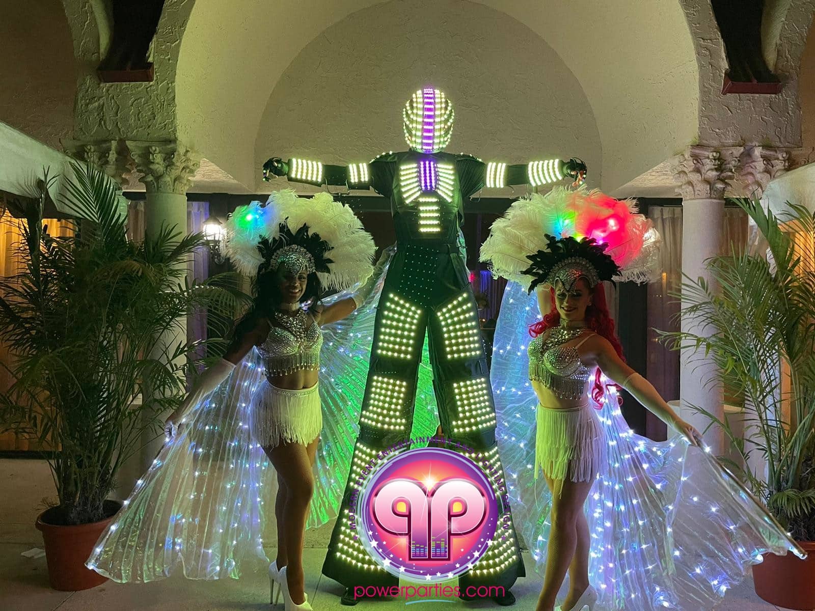 Led Robot Miami Hora Loca Dancers 10
