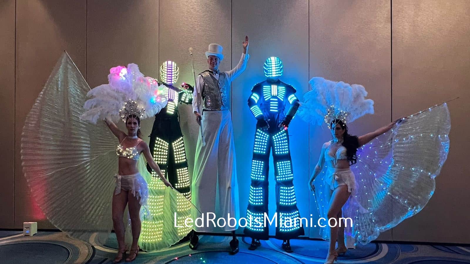 Led Robot Miami Hora Loca Dancers 25